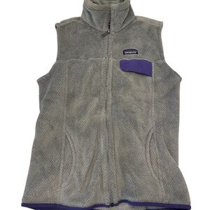 Patagonia women’s Gray and Purple Vest